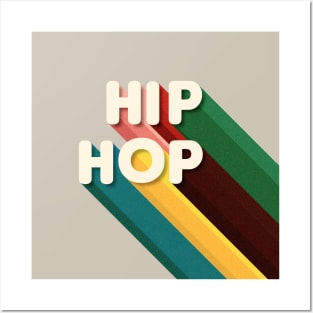 HIP HOP TYPOGRAPHY Posters and Art